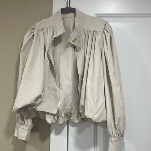 Elegant Cream Women's Jacket